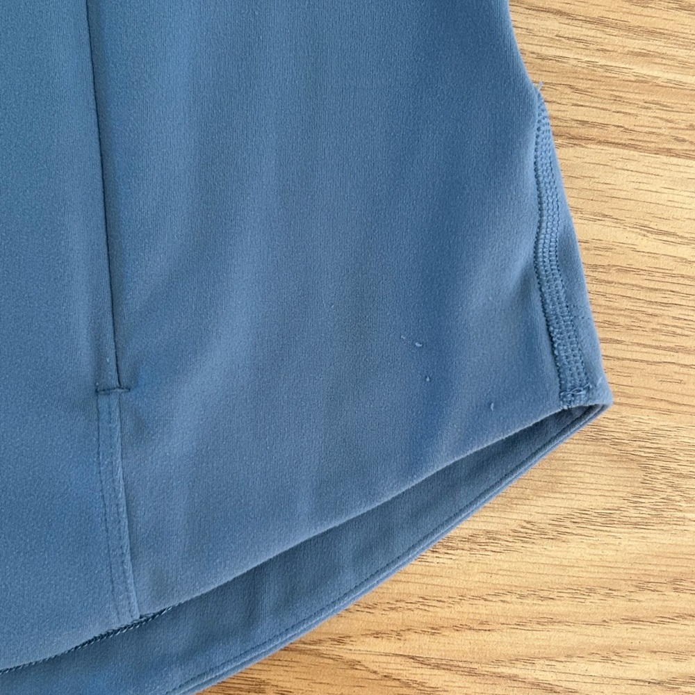 Athleta Salutation Athletic Full Zip Jacket Blue … - image 8